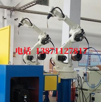 青松乡弧焊机器人工作站